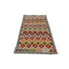 Afghan Kilim runner rug Chobi 86x200 ethnic hand woven Kilim