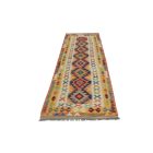Afghan Kilim runner rug Chobi 84x295 hand woven Kilim rug