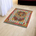 Kilim rug Chobi 80x121 afghan hand woven Kilim