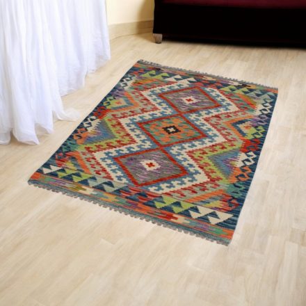 Afghan Kelim rug Chobi 83x124 ethnic hand woven Kilim
