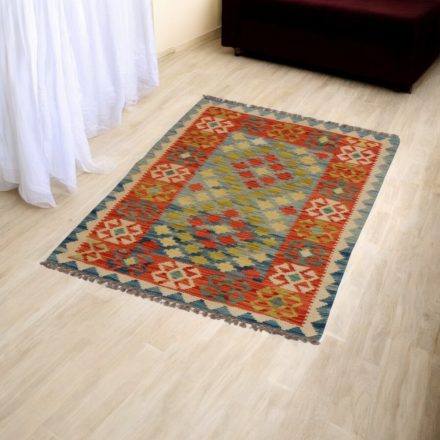 Afghan hand woven Kelim Chobi 77x112 Afghan wool Kilim rug