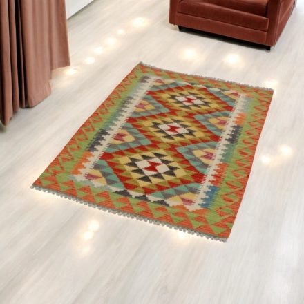 Wool Kilim rug Chobi 83x119 hand woven afghan Kelim rug