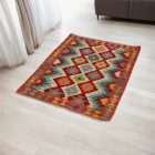 Afghan hand woven Kilim Chobi 82x121 Afghan wool Kilim rug