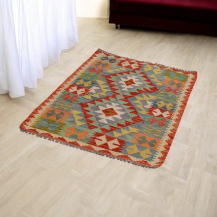 Afghan hand woven Kelim 84x125 Maimana Kilim rug