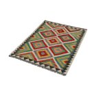 Ethnic Kilim rug Chobi 87x127 hand woven afghan rug