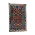 Ethnic Kilim rug Chobi 94x144 hand woven afghan rug