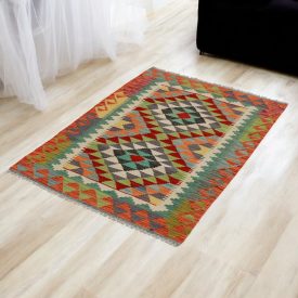 Afghan Kilim Chobi 82x118 hand woven Kilim rug