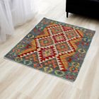 Afghan Kilim rug Chobi 86x126 ethnic hand woven Kilim