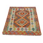 Wool Kilim rug Chobi 84x124 hand woven afghan Kilim rug