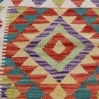Wool Kilim rug Chobi 84x124 hand woven afghan Kilim rug
