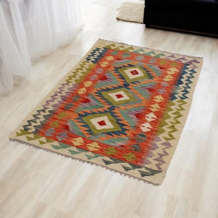 Chobi Kelim rug 87x137 hand woven wool Kilim
