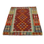 Maimana Kilim rug 85x125 hand woven afghan wool Kilim