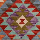 Wool Kilim rug Chobi 85x117 hand woven afghan Kilim rug