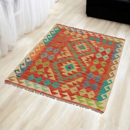 Afghan hand woven Kelim 88x122 Maimana Kilim rug