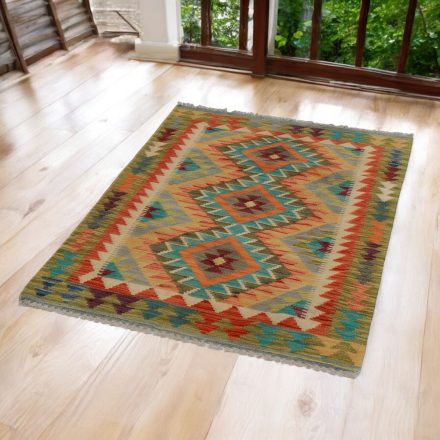Ethnic Kilim rug Chobi 89x126 hand woven afghan rug