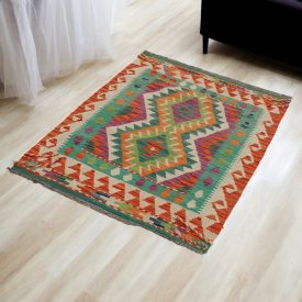 Afghan Kilim Chobi 80x120 hand woven Kilim rug