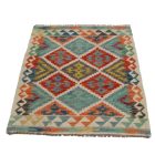 Maimana Kilim rug 80x125 hand woven afghan wool Kilim