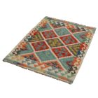 Maimana Kilim rug 80x125 hand woven afghan wool Kilim