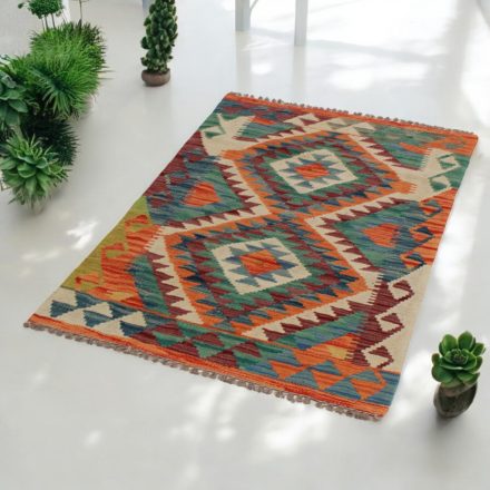 Chobi Kelim rug 76x120 hand woven wool Kilim