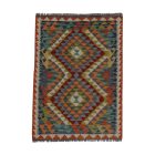 Chobi Kilim rug 85x119 hand woven wool Kilim