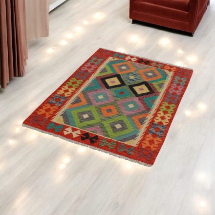 Afghan Kelim rug Chobi 86x126 ethnic hand woven Kilim