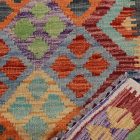 Wool Kilim rug Chobi 84x118 hand woven afghan Kilim rug