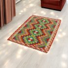 Kilim rug Chobi 84x123 afghan hand woven Kilim