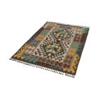 Maimana Kilim rug 101x155 hand woven afghan wool Kilim