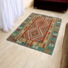 Afghan Kilim rug Chobi 101x150 ethnic hand woven Kilim