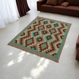 Afghan hand woven Kilim 103x147 Maimana Kilim rug