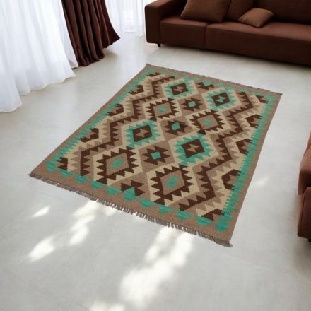 Afghan hand woven Kelim 103x147 Maimana Kilim rug