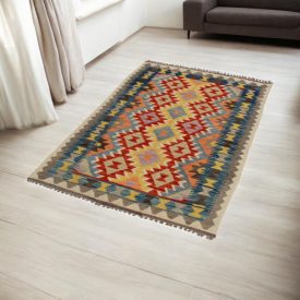 Kilim rug Chobi 98x153 afghan hand woven Kilim