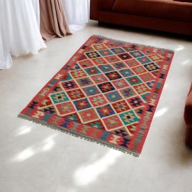 Afghan Kilim Chobi 96x157 hand woven Kilim rug