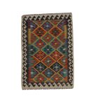 Ethnic Kilim rug Chobi 103x145 hand woven afghan rug