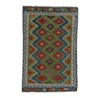 Wool Kilim rug Chobi 99x150 hand woven afghan Kilim rug