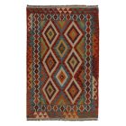 Ethnic Kilim rug Chobi 105x163 hand woven afghan rug