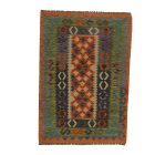 Maimana Kilim rug 103x152 hand woven afghan wool Kilim