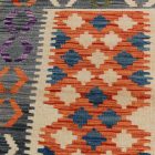 Maimana Kilim rug 103x152 hand woven afghan wool Kilim