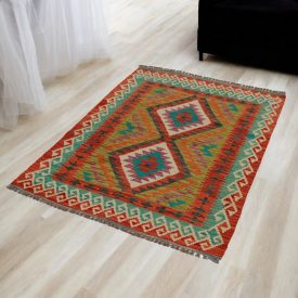 Kilim rug Chobi 102x156 afghan hand woven Kilim