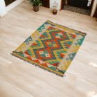 Afghan hand woven Kilim 62x87 Maimana Kilim rug