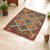 Afghan hand woven Kilim Chobi 62x101 Afghan wool Kilim rug