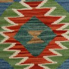 Maimana Kilim rug 61x89 hand woven afghan wool Kilim