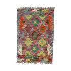 Kilim rug Chobi 62x89 afghan hand woven Kilim