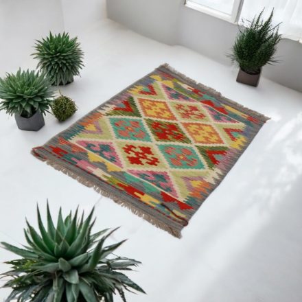 Afghan Kelim rug Chobi 60x94 ethnic hand woven Kilim
