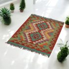 Afghan hand woven Kilim 65x93 Maimana Kilim rug