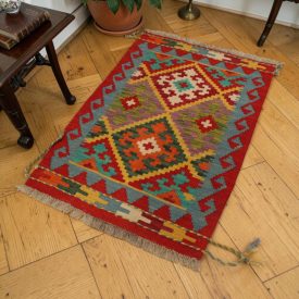 Authentic Afghan Maimana Kilim rug 61x90 cm