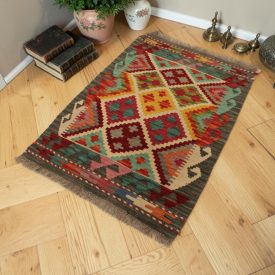 Ethnic Chobi / Maimana Kilim rug 62x89 cm