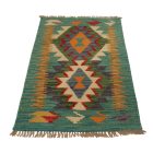 Ethnic Afghan wool Chobi Kilim rug 63x90 cm