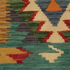 Ethnic Afghan wool Chobi Kilim rug 63x90 cm