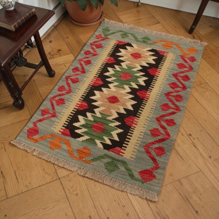 Authentic Afghan wool Kilim rug 64x92 cm